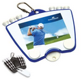 4 Color Process Universal Golf Tee Holder